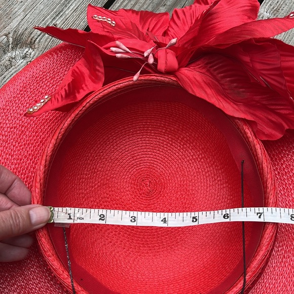 Expressions by G & J Ford large brimmed derby hat - Picture 8 of 9